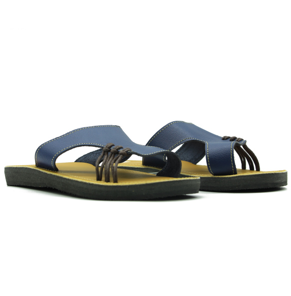 Mengisitu_ Women's  Leather Flat Comfortable Sandal Shoe