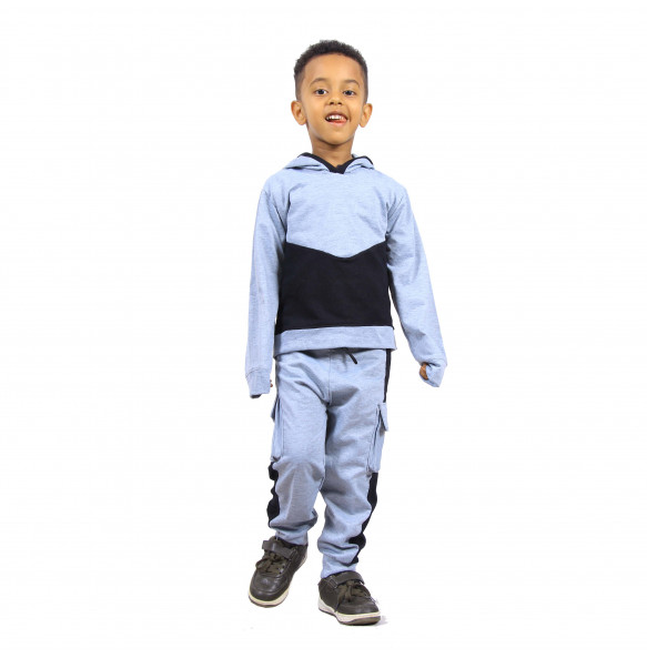 Roza Kids’ Hooded Jacket and Pants Set 
