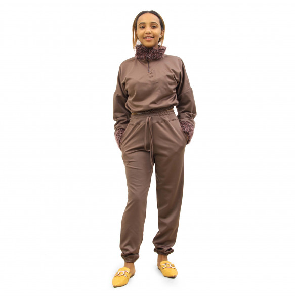  Markon_ Track Suit Casual Top and Bottom Top