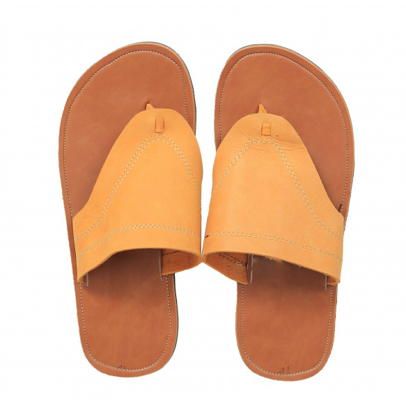 Minalshawa _Men's Comfortable Leather Open Shoe