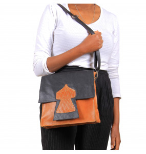 Etaneshe_ Genuine Leather Women's Shoulder Bag