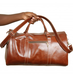 Etanesh_ Genuine Leather Travel Bag 