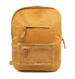 Yenaneshe_ Genuine Leather School Backpack
