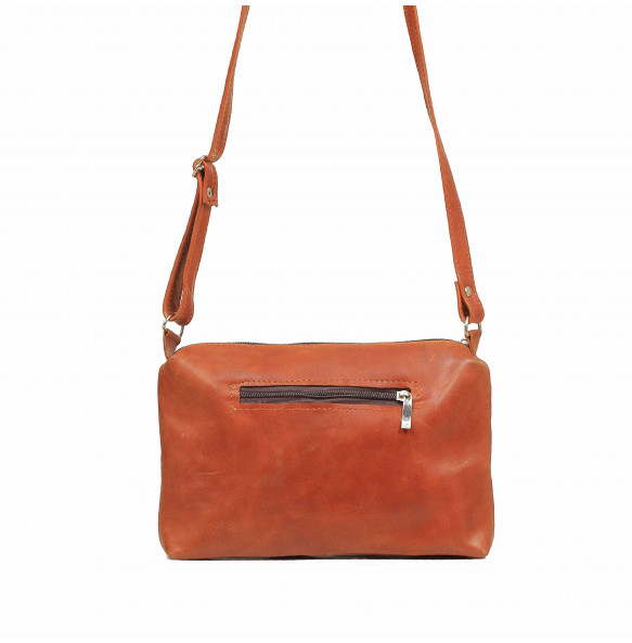 Yenanesh-Women's Pure Leather long strap Shoulder Bag (17*29)