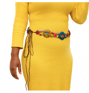 Fashion & Colorful Wooden Beads Waist Chain for women
