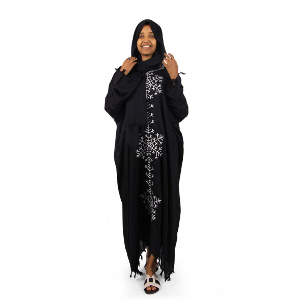  Alemu_ Women’s Long Sleeve Abaya with Hijab
