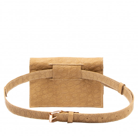Hanok_ Women's Stylish Waist Bag with Removable Belt