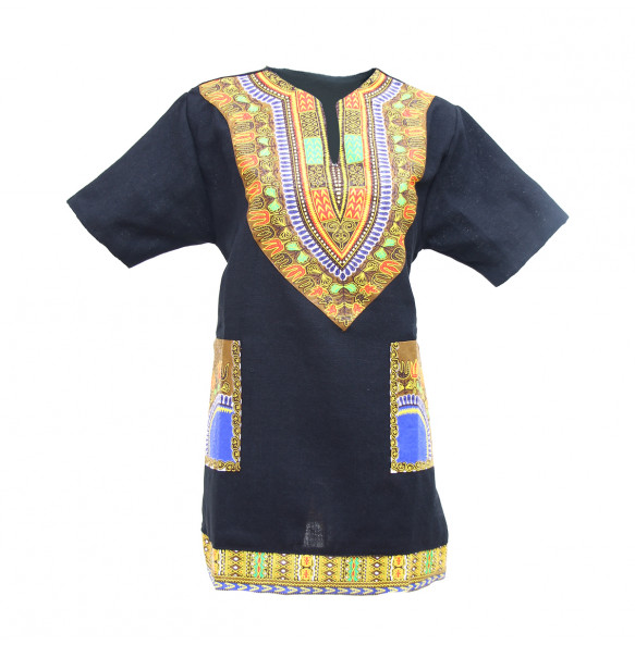 Hiwot_ Traditional African Print Dashiki Bodycon Short Sleeve Unisex Top Shirt