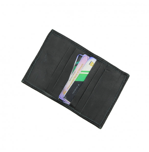 Amare_ Genuine Leather Wallet for ATM and License Cards Case