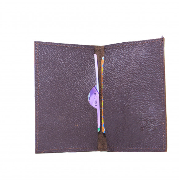 Meskerem _Genuine Leather Hand Craft ATM /License Card Wallet