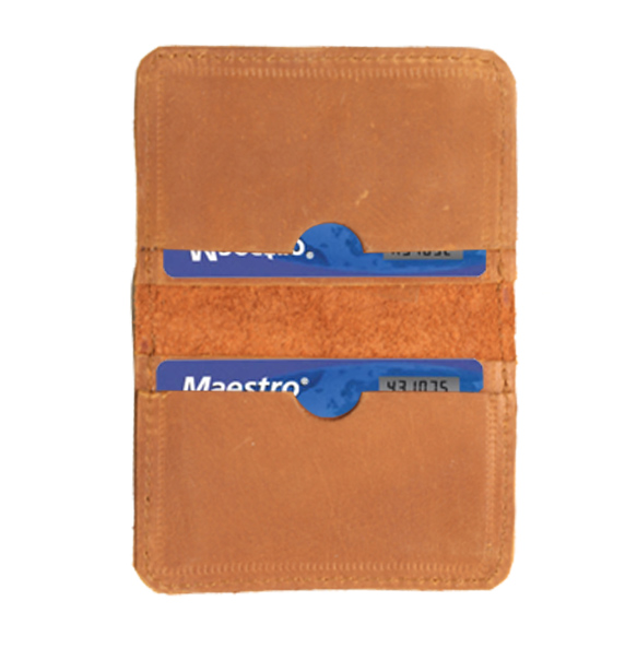Kabana Genuine Leather Hand Craft ATM/License Card Wallet  
