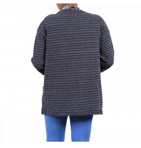 Kabana Women's Long sleeve Thread made Open front Short Sweater