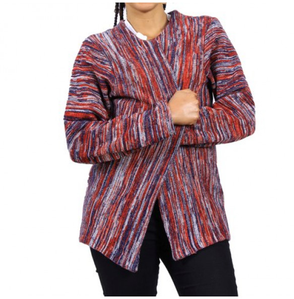 Ethiopia_Women's LongSleeve  Thread Made Sweater Coat