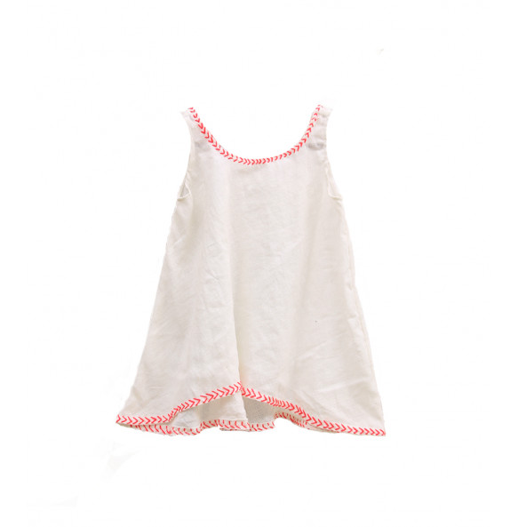 Ellilta kids 100% Cotton Sleeveless Traditional Dress (3-5 Year)