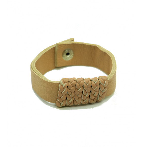 Ellilta Hand Made Genuine Leather Bracelet 