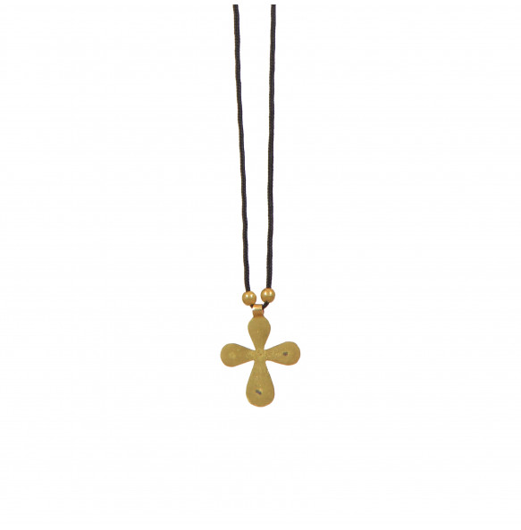    Ellilta_ Beautiful Brass Necklace Pendant Cross