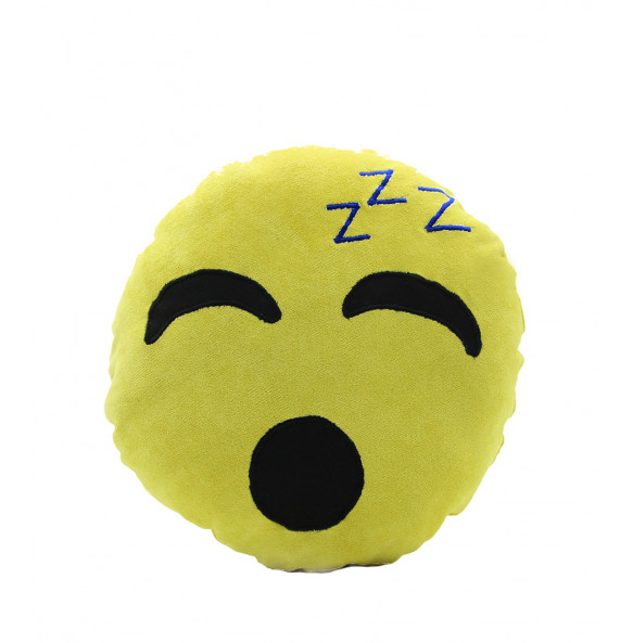 Emoji Round Smiley Emoticon Cushion Stuffed Plush Soft Pillow