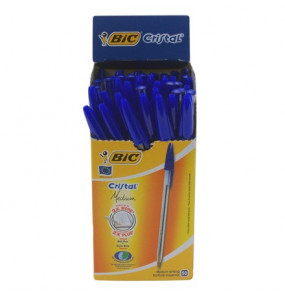 Bic Cristal Ballpoint Pens  (Pack Of 50)