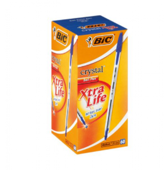 Bic Cristal Ballpoint Pens  (Pack Of 50)