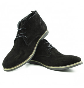 Feya Men's  Genuine Leather  Short Boots Shoe
