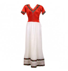 Amanuel _Women's Traditional Dress With "Netela"