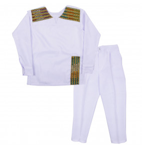 Tesfaye_ Cotton Traditional Kid's Suit