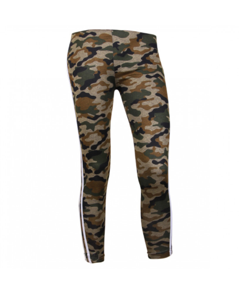 Buy CAMOUFLAGE PRINT WIDE PARACHUTE PANTS for Women Online in India