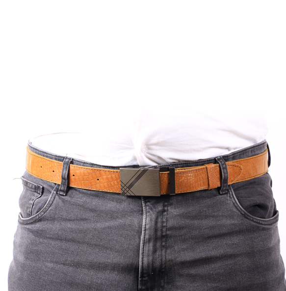 Minalshawa_ Men's Comfort Fit Adjustable Belt
