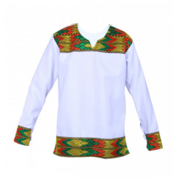Mehamed_ Men's long-sleeved Traditional Shirt