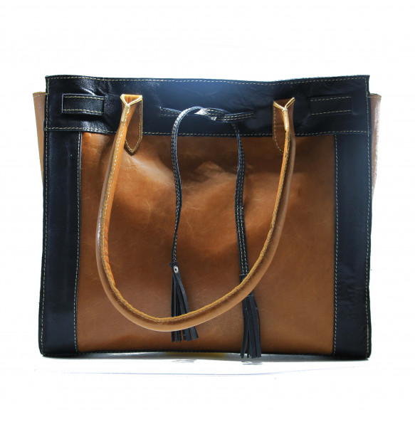 Etanshe_ Women's Genuine Leather Shoulder Bag 