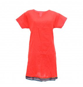 Hiwot_  100% Thread Made Women's Short Sleeve Dress