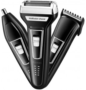 Kemei Multifunctional USB Rechargeable Hair trimmer Electric Shaver