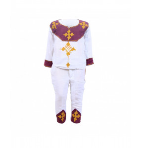 Admasu  _100% Cotton Traditional Kid's Suit