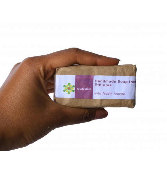 Ecopia 100% Organic Neem Leaves Soap (50 gm)