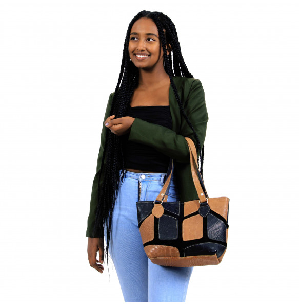 Fasika_ Women’s shoulder Genuine Leather Bag