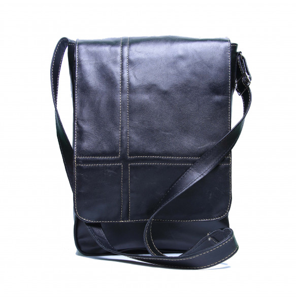 Faskia _Genuine Leather Cross body Lap top Bag (35*26)