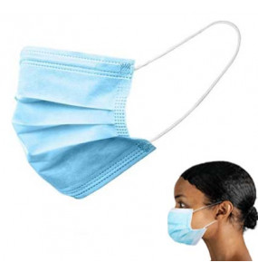 Dmas Disposable Face Mask/ 3-Layer Medical Masks with Elastic Ear Loops