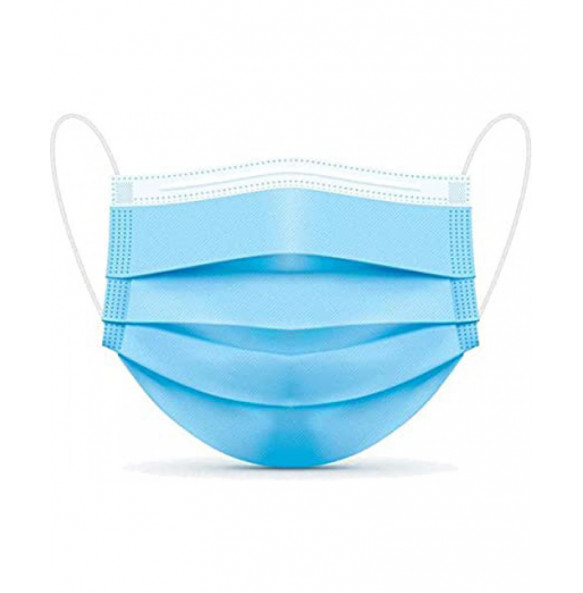 Dmas Disposable Face Mask/ 3-Layer Medical Masks with Elastic Ear Loops