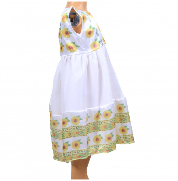 Abeje_ Kids Traditional Sleeveless Dress