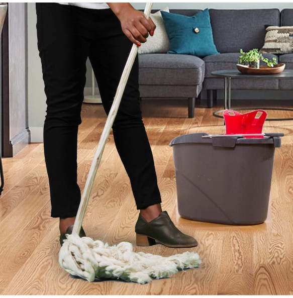   Cotton Floor Cleaning Mop-Wet & Dry 