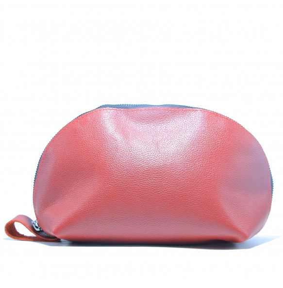 Tsion_ Women's Leather Cosmetics Bag