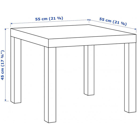 Ikea_ Lack Side Table (55*55cm)