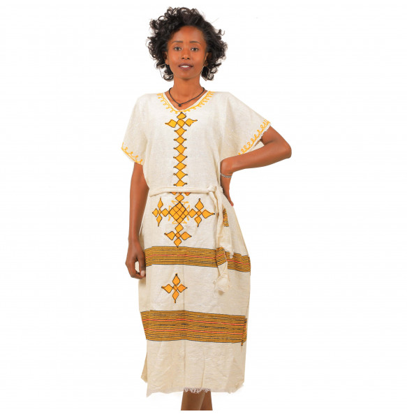 Zewudinash _Women’s Traditional Dress with Belt
