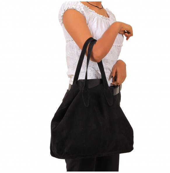  Lidiya_ Soft Genuine Leather Large Bag 