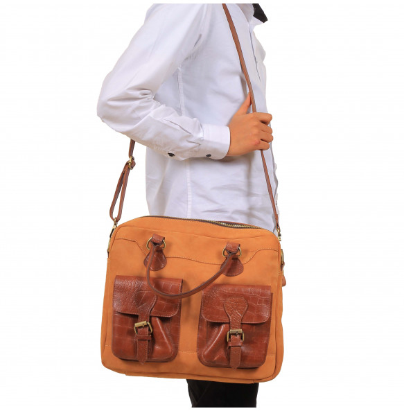 Lidiya_ Men's Laptop Shoulder Bag