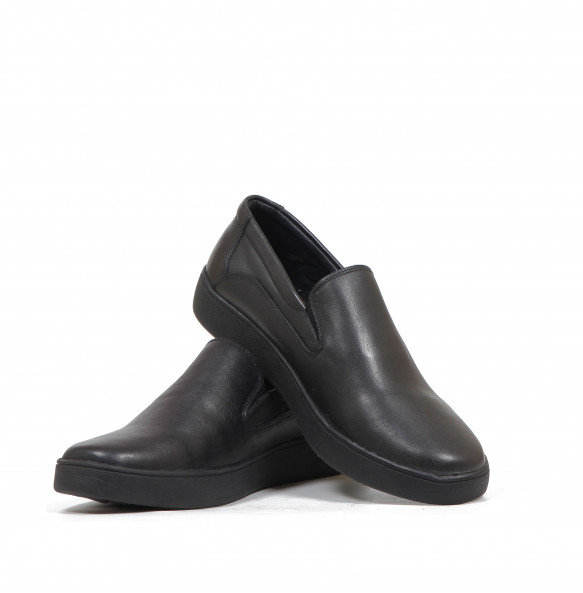 Mikael _Men's Genuine Leather-Slip on Shoe 