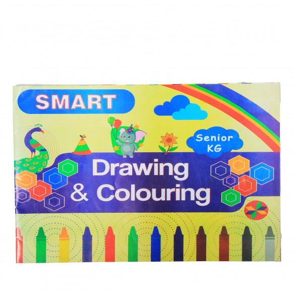 Smart Drawing and Coloring Book