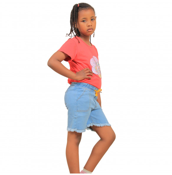 Ghion Girl's Outdoor Jeans Shorts Kid's Baby