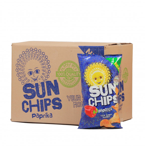 Sun Chips Paprika 125gm  (pack of 16)