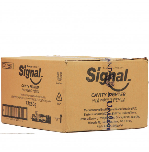 Signal Toothpaste Cavity Fighter / pack of 72 (72*60g)